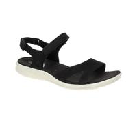 ECCO Sandale Cruise II 3 Strap (Nubukleder) schwarz Damen, Größe Euro (US) 42