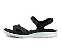 ECCO Sandale Cruise II 3 Strap (Nubukleder) schwarz Damen, Größe Euro (US) 41