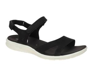 Ecco CRUISE III 82188302001 schwarz - Riemchen Sandale für Damen - Größe 42