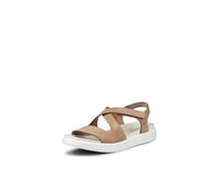 ECCO Damen FLOWT W Sandal, Nude, 43 EU