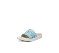 ECCO Damen Flowt Oasis Slide Sandale, Aquatic/Aquatic Nubuk, 10-10.5