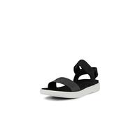 Ecco Damen FLOWTW Riemchensandalen, Schwarz (Black/Black 51052), 40 EU