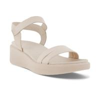 ECCO Damen Flowt Wedge LX Heeled Sandal Plateau, Limestone, 41 EU