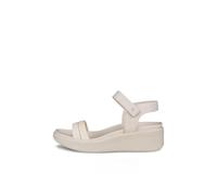 ECCO Damen Flowt Wedge LX Heeled Sandal Plateau, Limestone, 41 EU