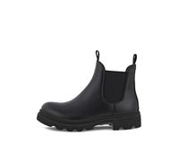 Ecco Stiefelette Grainer W – Nubukleder, wasserdicht, schwarz – Damen Größe 39