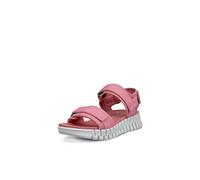 Ecco Sandale Gruuv Sol Lea – Premium-Leder, Rosa – Damen Größe 41