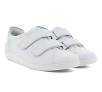 Ecco - Damen Klettschuh SOFT 2.0 W brightWhite BRIGHT WHITE - Gr. - EU 39