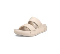 Ecco Cozmo Plateau Pantolette beige Klett 206663 - Größe 37
