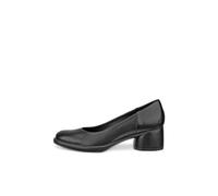 ECCO Damen-Pumps – geformt, luxuriös, 35 mm, modern – Schwarz, 37/37.5 EU