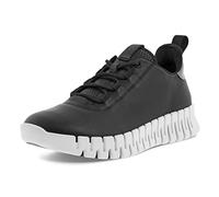 Ecco Sneaker Gruuv Lea weiches Nappaleder schwarz Damen Größe 36