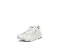 ECCO Sneaker MX W Low Breathru atmungsaktiv robuste Profilsohle Damen Weiß/Grau Größe 41