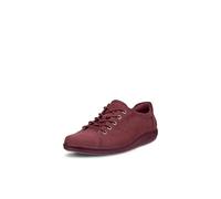 Ecco Soft 2 Schuhe rot uni Schnürer 206503 - Größe 42