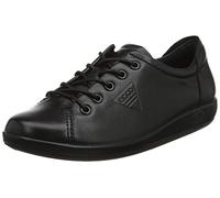 ECCO Damen Soft 2.0 schnürer Schwarz 36
