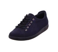 Ecco Soft 2 Schuhe blau nightsky Damen Schnürer für Damen, blau, Größe 37 EU
