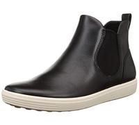 ECCO Damen Soft 7 Chelsea Boot, Black, 39 EU