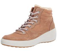 ECCO Damen Soft 7 Wedge Tred Winterstiefel Knöchel, Kaschmir/Kaschmir/Whiskey Wildleder, 38/38.5 EU