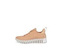 Ecco Sneaker Gruuv Lea Damen weiches Nappaleder Biscuit/Powder Gr. 39