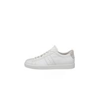 Ecco Damen Sneaker Street Lite W Premium-Leder Weiß/Shadow White Größe 40