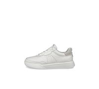 ECCO Sneaker Street Court Lea (Premium-Leder) weiss Damen, Größe Euro (US) 41