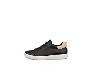Ecco Damenschuhe Sportliche Schnürer BLACK/ROSE DUST BLACK/ROSE DUST - Gr. - 42
