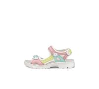 ECCO Sandale Yucatan Leder bunt/weiss Damen, Größe Euro (US) 37