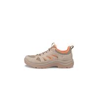 Ecco Wanderschuh Offroad Damen mit Schnürung Nubuk Nude/Koralle Größe 7-7.5