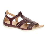 Ecco FLASH 24423361291 bordo - Riemchen Sandale für Damen - Größe 40