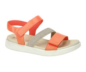 Ecco FLOWT 27371302259 orange - Riemchen Sandale für Damen - Größe 35