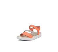 ECCO Sandale Flowt (Leder) korallrot Damen, Größe Euro (US) 40