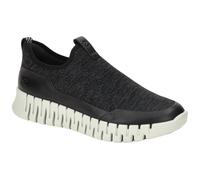 Ecco Sneaker Gruuv Easy-Slip Damen – atmungsaktives Textil – Schwarz Größe 40