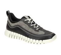Ecco Gruuv Schuhe schwarz grau Sneakers 525294 - Größe 42
