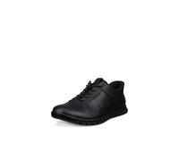 Ecco Sneaker Gruuv Lite – Vollnarbenleder, Easy Slip – Schwarz Damen Größe 41