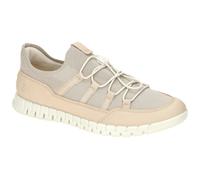 Ecco Gruuv Lite Schuhe beige Sneakers Easy Slip Gummizug 246303 - Größe 42