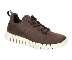 Ecco Gruuv M Herren Schnürer, braun, 41 EU