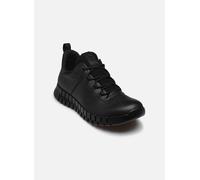 Ecco Sneaker Gruuv GORE-TEX Glattleder wasserdicht Schwarz Herren Größe 40