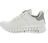 Ecco Gruuv Sneaker Lea sportlicher Schnürer Weiß - Weiß / 44