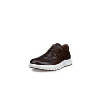 ECCO Gruuv Studio Wingtip Sneaker für Herren, Kakaobraun/Mokka, 11-11.5