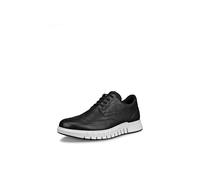 ECCO Gruuv Studio Wingtip Sneaker für Herren, Schwarz/Schwarz, 38.5/39 EU