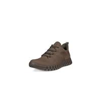 ECCO Sneaker Gruuv Lea GTX (Glattleder, wasserdicht) braun Herren, Größe Euro (US) 42