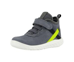 Ecco Halbhohe Babystiefel für Jungen, blau, Größe 22 EU