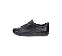 ECCO Damen Soft 2.0 schnürer Schwarz 37