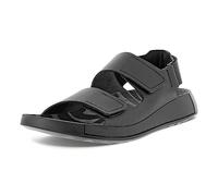 Ecco Herren 2ND Cozmo M Flat Sandal, Black, 42 EU