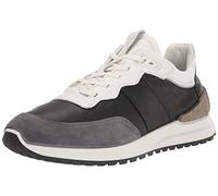 ECCO Herren Astir Retro Sneaker, Magnet/Schwarz/HellweiÃŸ/Vetiver, 41/41.5 EU