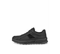 Sneaker ECCO, Herren, Gr. 43, schwarz, Leder, Textil, Schuhe Sneaker, Halbschuh, Freizeitschuh, Schnürschuh mit softem Schaftrand (73185247-43) schwarz