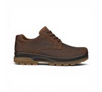 Ecco Herren Camel Brown Leder wasserdichte Freizeitschuhe - Rugged Track 25 EU41