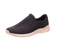 Ecco Irving Schuhe Slipper blau gelocht - Größe 39