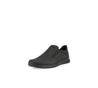 Ecco Herren Slipper Irving Schwarz OilNubuck Größe 46