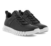 Ecco - Herren Ledersneaker Gruuv M black BLACK/BLACK - Gr. - EU 44