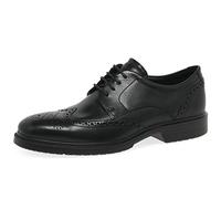 Ecco Herrenschuhe Lisbon Brogues Schwarz Größe 44