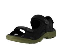 ECCO Herren Offroad 069564 Nubuck Leather Black Acorn Sandalen 42 EU
